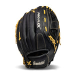 Franklin Sports unisex adult 12.5-Inch Franklin Sports Baseball Glove ProFlex Baseball Softball Glove Baseball Fastpitch Soft Black/Camel 12 1 2-Inch US