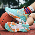 Men's Basketball Shoes - New Design, Rubber Sole, Breathable