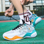 Lightweight Breathable Low-Top Basketball Shoes for Teens