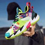 Trendy Men's Basketball Shoes with Breathable Mesh