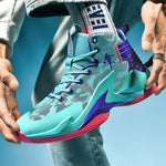 Summer High-Top Mesh Basketball Shoes for Students