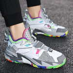 Trendy Men's Basketball Shoes with Breathable Mesh