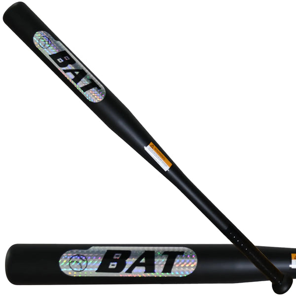 34in Steel Baseball Bat 2.7LBS Weighted for Youth and Adult 2" Barrel Heavy Duty Bats for Home Black