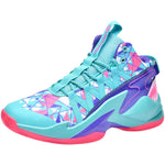 New Men's High-Top Pink Casual Basketball Shoes