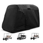 TwoPone Golf Cart Cover420D Waterproof Golf Cart Seat Covers 6/8 Passengers Golf Cart Accessories Fits for YamahaHondaClub CarEzgo Golf Carts