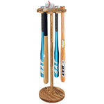 Baseball Bat Holder and Ball Display Shelf Baseball Bat Stand Shelf RackBaseball Bat Storage OrganizerHolder 10 Bats By Wood