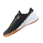 Vizari Tesoro Indoor Soccer Shoes for Kids | Lightweight Durable and Comfortable Soccer Cleats for Youth | Synthetic Upper with Non-Marking Rubber Outsole for Boys and Girls Black/White