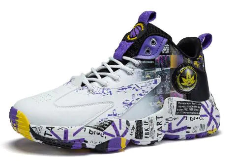 EvoMotion Basketball Shoes - Breathable and Non-Slip (One Pair)