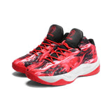 Men's High-Top Basketball Shoes - Breathable & Durable