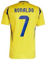 Ronaldo #7 Soccer Jersey 2024/25 (US Alpha X-Large Regular Regular Yellow)