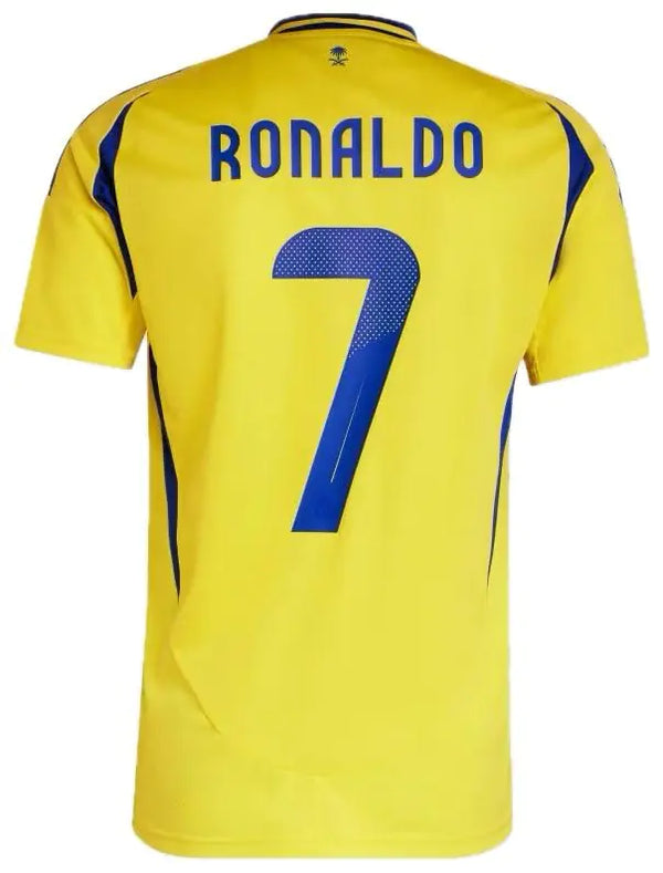 Ronaldo #7 Soccer Jersey 2024/25 (US Alpha X-Large Regular Regular Yellow)