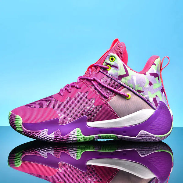 Men's and Women's Summer Breathable Basketball Shoes