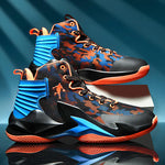 Summer High-Top Mesh Basketball Shoes for Students
