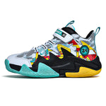 Boys' Breathable Mesh Basketball Shoes