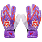 WVVOU Goalkeeper Gloves for Kids Youth Soccer Goalie Gloves with Double Protection Anti-Slip Soccer Gloves Super Grip