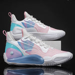 Men's Basketball Shoes with Rubber Sole and Cushioning