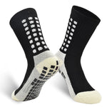 ELUTONG Kids Grip Soccer Socks Football Athletic Non Slip Crew Socks for 8-12 Years Youth Boys Girls(1-6 Pairs)
