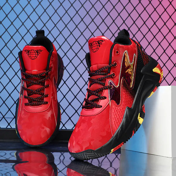 Men's Basketball Shoes - Summer Breathable Training Footwear