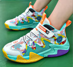 Boys' Breathable Mesh Basketball Shoes