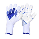 PLbSe Spider-Man Soccer Goalkeeper Gloves Goalie Training Gloves Strong Grip Anti-Slip and Breathable for Adults and Children (White6)