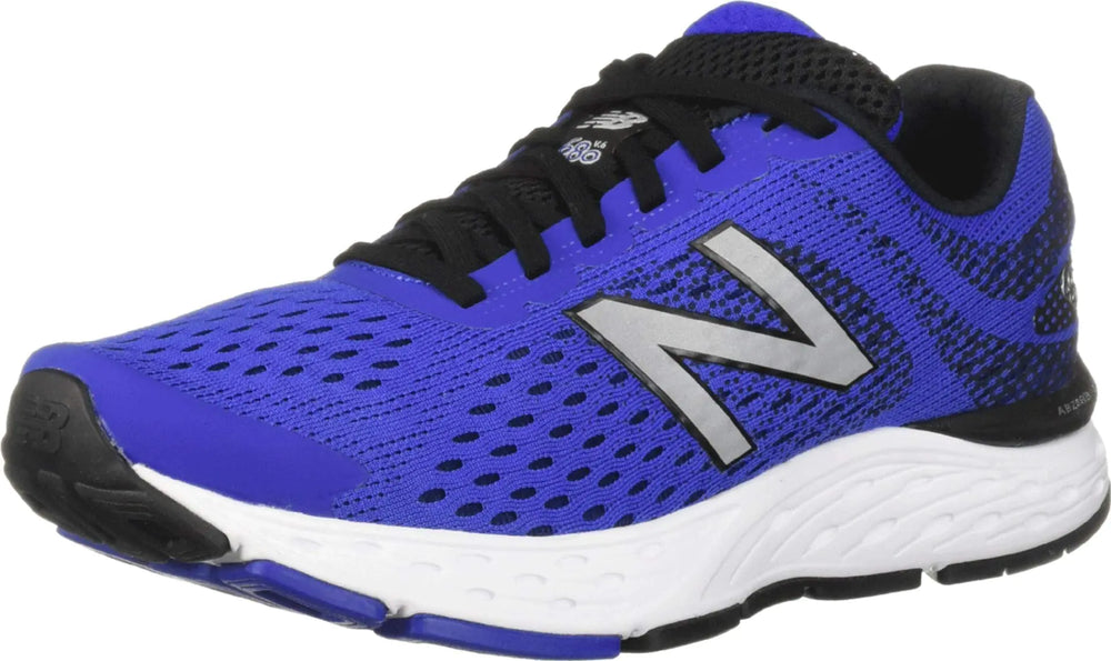 New Balance Mens 680 V6 Running Shoe Uv Blue/Black 8