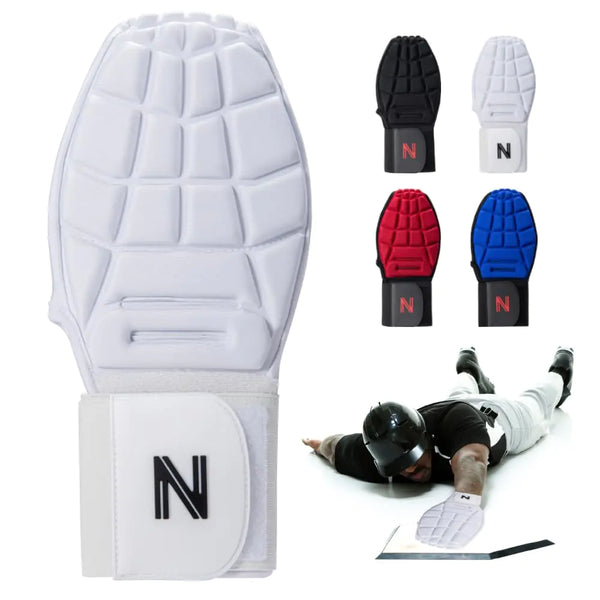 norespnea Baseball Sliding Mitt Sliding Mitt for Baseball and Softball Baseball Sliding Mitt for Youth and Adult，Baseball Protective Equipment for Left and Right Hands-White-Youth