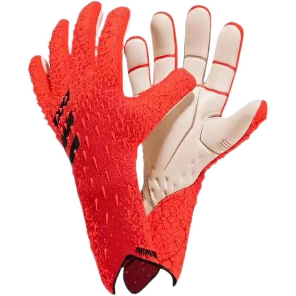 PLBSE Histarstore5 Soccer Goalkeeper Gloves Goalie Training Gloves Strong Grip Anti-Slip and Breathable for Adults and Children (Orange6)