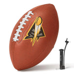 Official Size 9 Football Outdoor Football balls for Adults Youth College Club Training Football Suitable for Football Game Practice Ideal Football Gift for Boys Girls Football Fans With Pump Needle