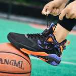 Men's Basketball Shoes - New Design, Rubber Sole, Breathable
