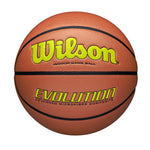 WILSON Evolution Game Basketball - Optic Yellow Size 7 -29.5"