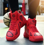 Men's High-Top Basketball Shoes - Breathable & Durable
