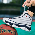 Trendy High-Top Wear-Resistant Basketball Shoes
