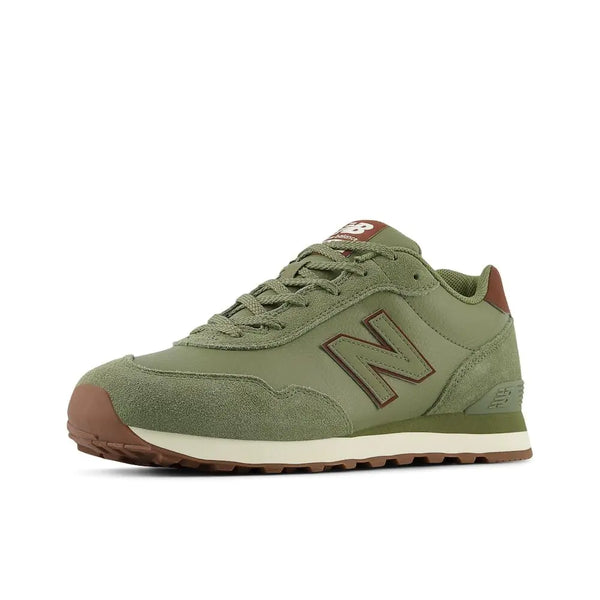 New Balance 515 V3 Men's Daily Sneaker White/Olive 9.5