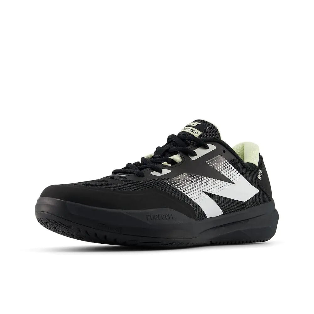New Balance Mens FuelCell 796 V4 Tennis Shoe Black/Silver 9.5 Wide