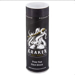 Kraken Bat Grip Batting Pine Tar Grip Stick Enhancer for Baseball Bats and Other Sports Equipment Pine Tar Brown One Size (Paper Tube)