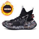 Men's Summer High-Top Breathable Basketball Shoes