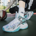 Men's Basketball Shoes - Spring New Breathable Sneakers