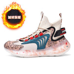 Men's Summer High-Top Breathable Basketball Shoes